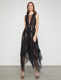 BCBGMAXAZRIA Black lace dress