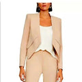 Azria Lloyd Bare Pink Open Blazer Jacket Nwt NWT BCBGMaxAzria