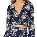 Floral Wrap Shirt