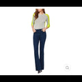 HIGH RISE FLARE JEANS NWT BCBGMaxAzria