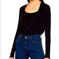 Layered Ribbed Bodysuit NWT BCBGMaxAzria
