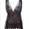 Black Tulle Gown