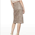 Faux Leather Snake Print Midi Pencil NWT BCBGMaxAzria