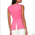 JOSLYNN WOMENS SLEEVELESS SLIT NECK BLOUSE NWT BCBGMaxAzria