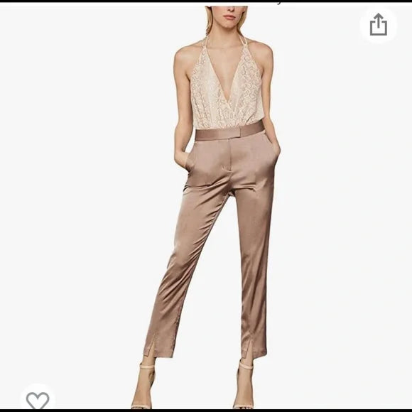 BCBGMAXAZRIA Slit-Front Skinny Pant. Shirt also available