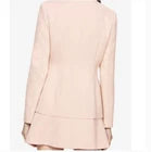 ARYN RUFFLE HEM LONG SLEEVE BLAZER DRESS