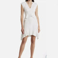 NWT RUFFLED HIGH LOW DRESS