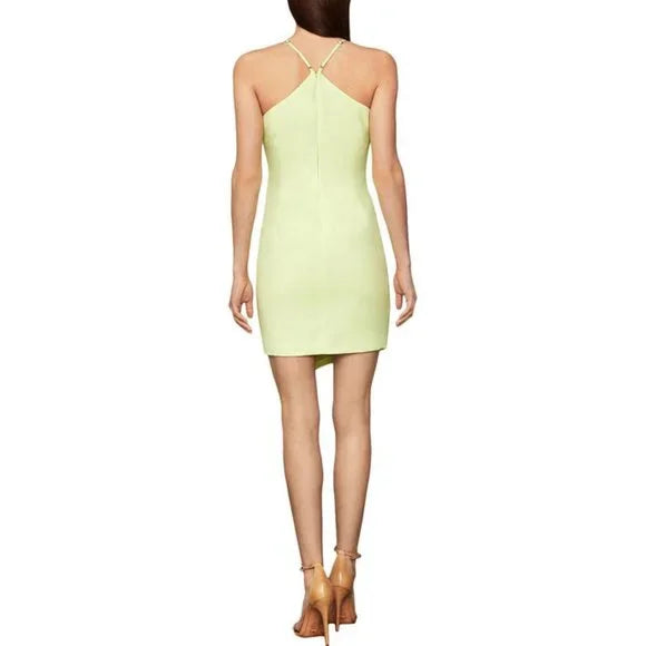 Lime green cocktail dress Boutique BCBGMaxAzria